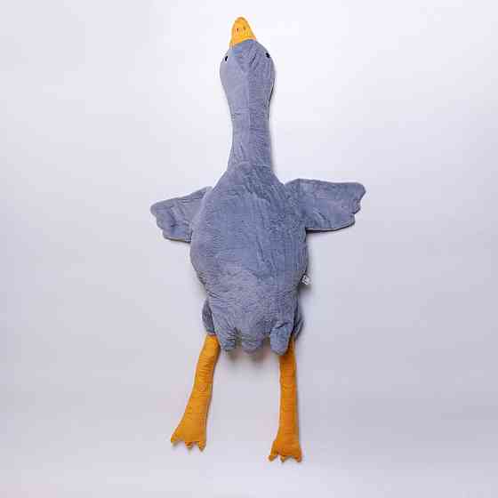 Мягкая игрушка-подушка с пледом внутри Гусь-обнимусь 135 (см) игрушка плед 3 в 1 детский плюшевый плед Серый 520-6G SBR Киев