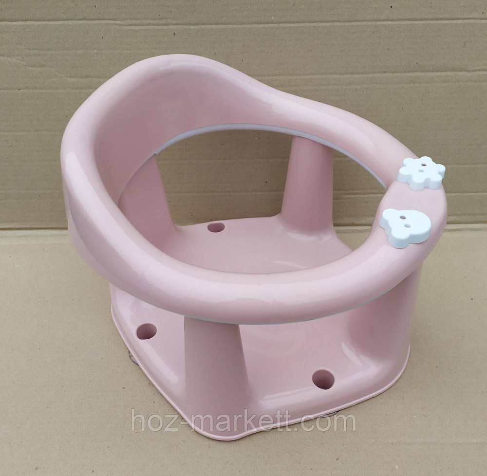Сидіння у ванну дитяче для купання для дівчинки на присосках Харків - фото 3