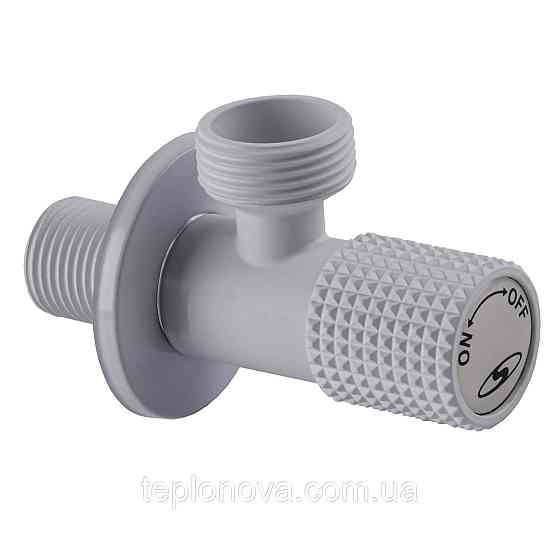 Кран кутовий кераміка SOLOMON EXCLUSIVE 1/2″X3/4″ 989 WW (White/White) ( 1шт.) Черновцы