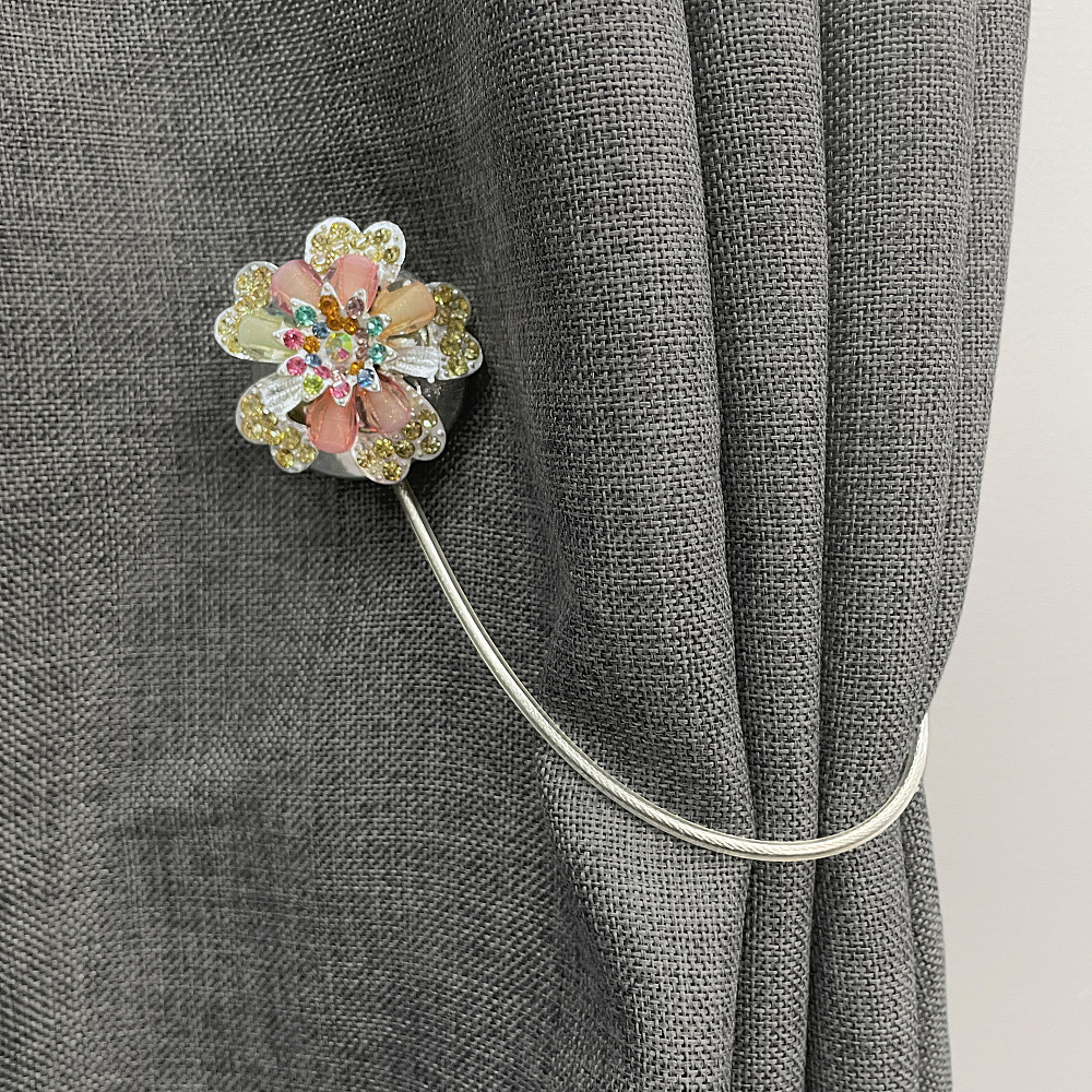 Уцінка! Магніти (2шт., пара) для штор, гардин "Flowers" колір різнокольоровий 81-239/1 Київ - фото 4