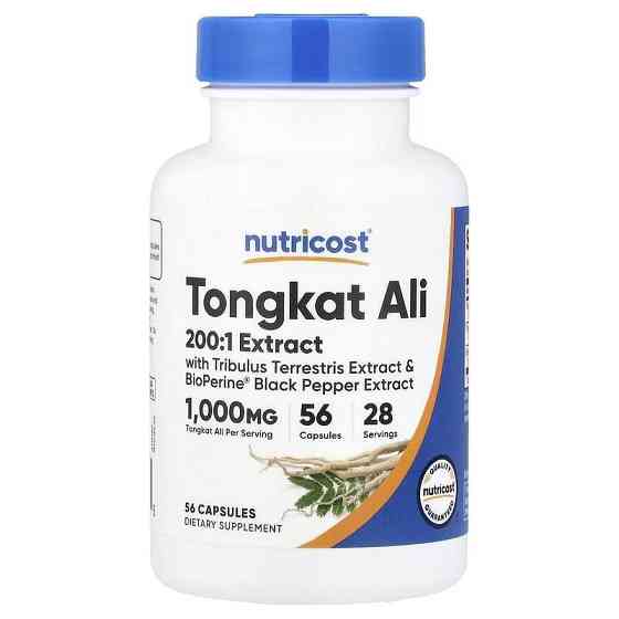 Тонгкат Алі Nutricost Tongkat Ali, 56 Capsules Луцьк