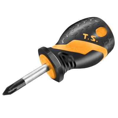 Отвертка Tolsen Эрго крестовая PH 2х38 мм (20134) Винница