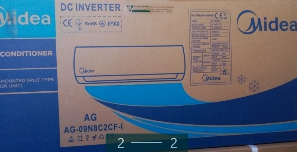 Кондиционер Midea AG-09N8C2F. Киев - изображение 1