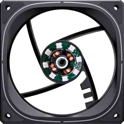 Кулер для корпуса JONSBO FR-505BR Reverse ARGB Black Винница