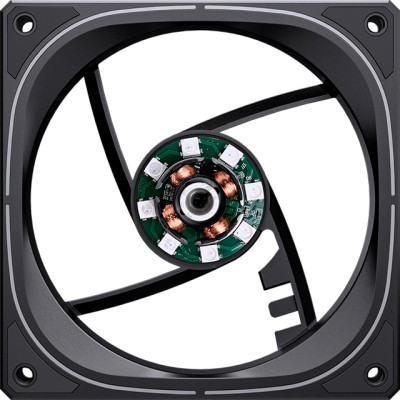 Кулер для корпуса JONSBO FR-505BR Reverse ARGB Black Винница - изображение 6