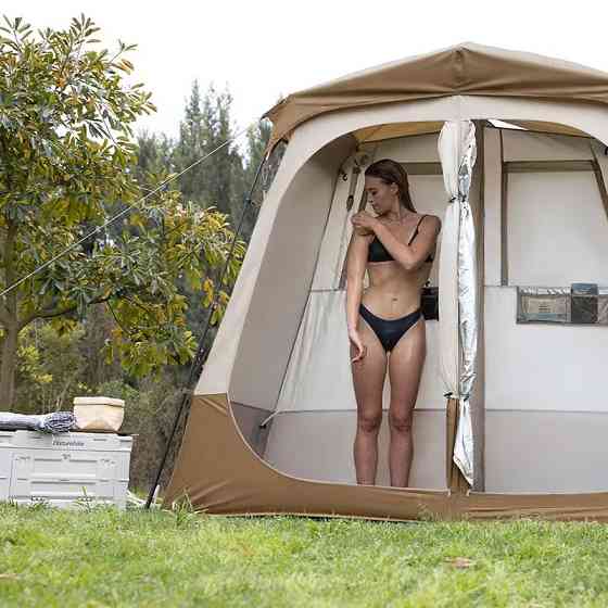 Душовий намет зонований Naturehike NH22ZP006, коричневий Київ