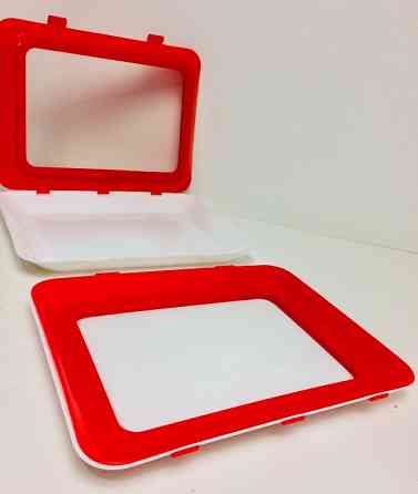 Вакуумний контейнер для їжі VACUUM PLATES ART-7370 (100 шт./ясть) Київ