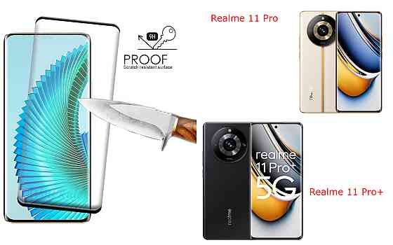 Захисне скло HyperGlass Pro для Realme 11 Pro, Realme 11 Pro+ – максимальна чутливість та захист Київ
