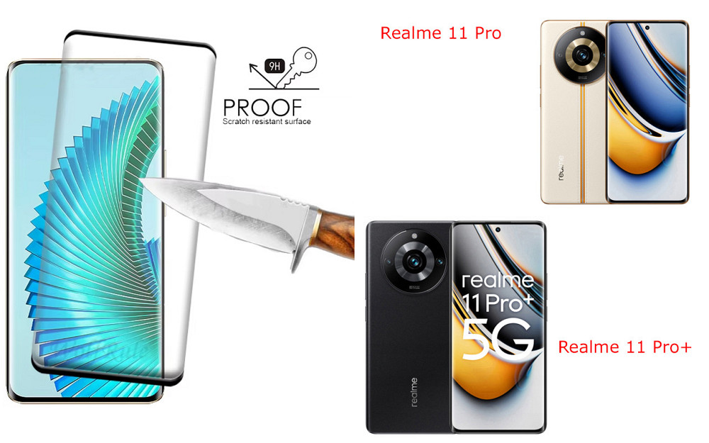 Захисне скло HyperGlass Pro для Realme 11 Pro, Realme 11 Pro+ – максимальна чутливість та захист Київ - фото 2