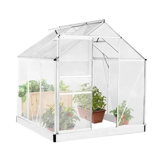 Теплица из поликарбоната Bass Polska 85945-AL 190х190х195 см Киев