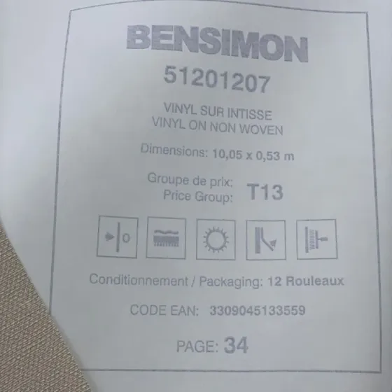 Шпалери Lutece Bensimon 51201207 Київ