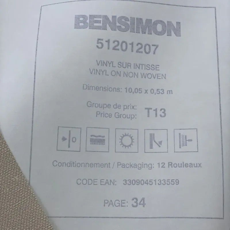 Шпалери Lutece Bensimon 51201207 Київ - фото 3