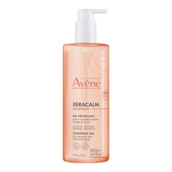 Авен Ксеракальм Гель очищающий питательный Avene Xeracalm Nutrition Gel nettoyant, 500 мл Днепр - изображение 1