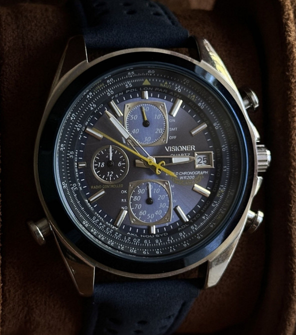Часы мужские visioner japan хронограф. Киев - изображение 8