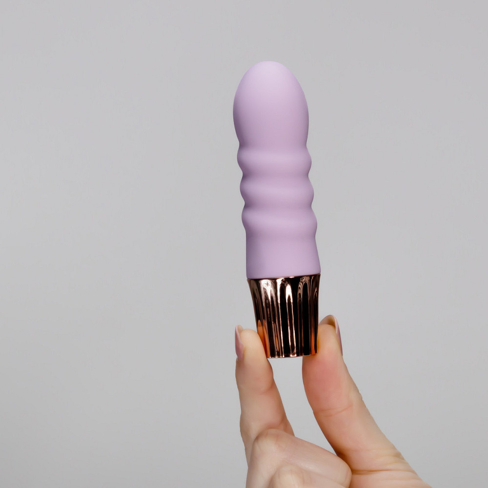 Міні-вібратор CRUSHIOUS Mellow Bubbles, лавандовий, 11 х 2,8 см Sex Aura Київ - фото 7