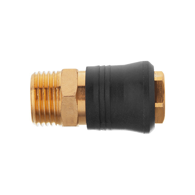 Швидкороз'ємне з'єднання із зовнішньою різьбою 1/2 ", латунь INTERTOOL PT-1817 Київ - фото 3