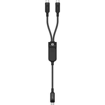 Дата кабель USB 2.0 USB-C 2in1 0.8m + sub 0.4m, 100W, C5-11 Acefast (6974316280149) Вінниця