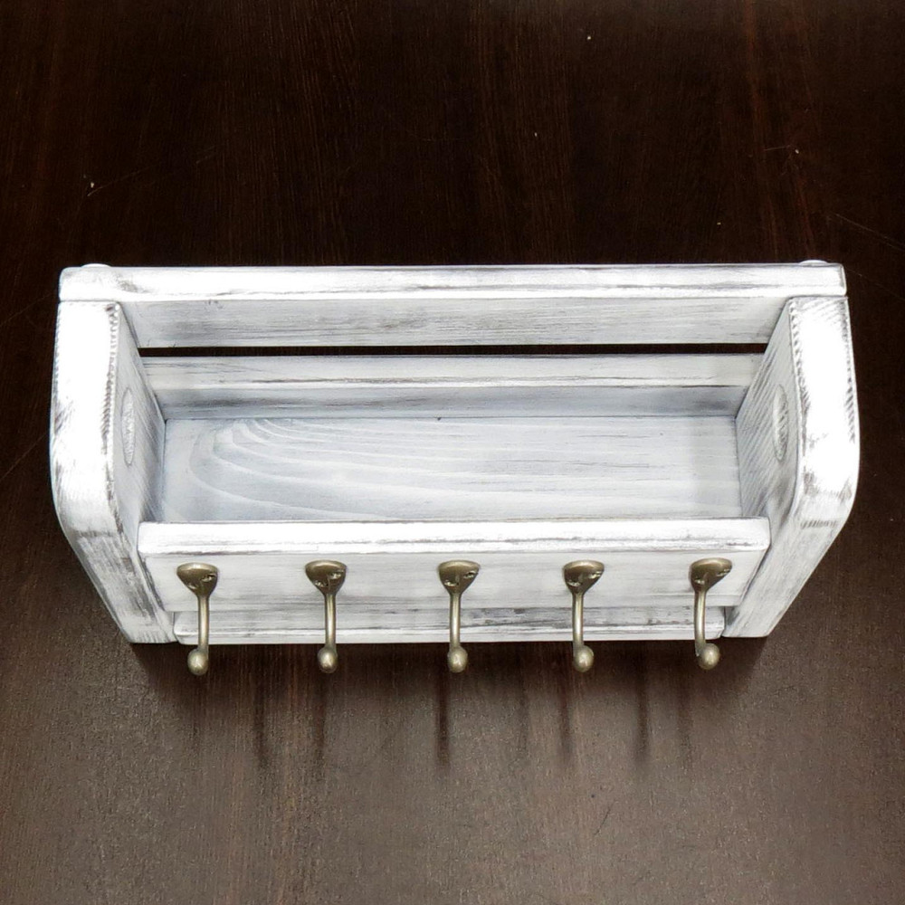 Ключниця дерев'яна "Сен-Мішель" шеббі Миколаїв - фото 5