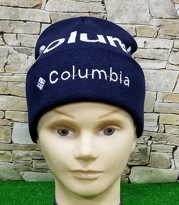 Шапка Columbia лопата стильная с отворотом двойная Киев - изображение 2