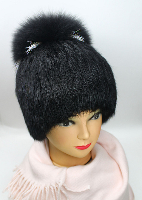 Шапка женская меховая Фонарик Харьков - изображение 2