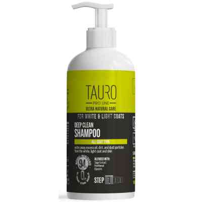 Шампунь для тварин Tauro Pro Line Ultra Natural Care для білого, світлого забарвлення 1000 мл (TPL63616) Вінниця