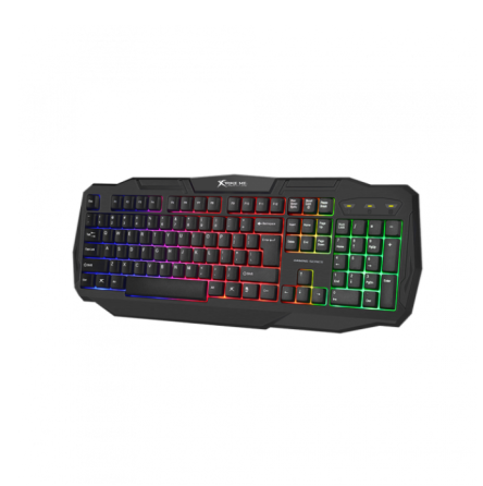 Клавіатура ігрова XTRIKE KB-302USB дротова USB з підсвічуванням чорний Житомир