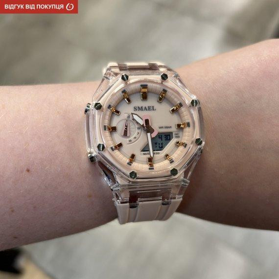 Жіночий наручний годинник Smael Princess (Рожевий) Вінниця - фото 8