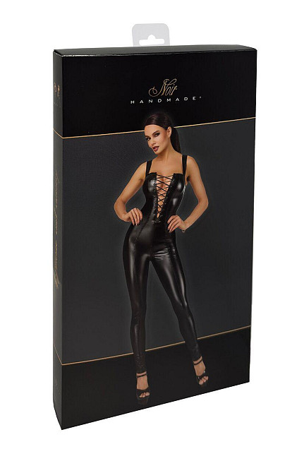 Комбинезон Noir Handmade F362 Vixen Lace-Up Bodysuit XS Sex Aura Киев - изображение 8