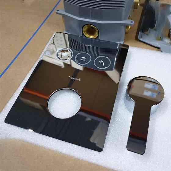 Термостат для ванни прихованого монтажу Imprese SMART CLICK на 3 споживача хром Київ