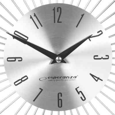 Настенные часы Esperanza Wall Clock Boston EHC002 50 см с лучами из стали и кристаллами (EHC002) Винница