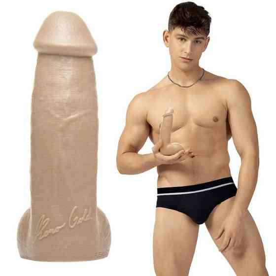 Фалоімітатор реалістичний Fleshjack Boys Reno Gold Dildo (RP), бежевий, 17.8 см х 4.6 см Sex Aura Київ