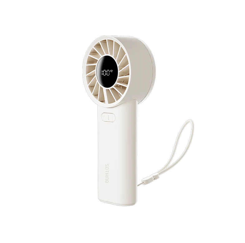 Портативный вентилятор Xiaomi Sothing Turbo Handheld Fan - Engine 60 (DSHJ-S-2415B) - 3600 mAh - Белый Черновцы - изображение 1