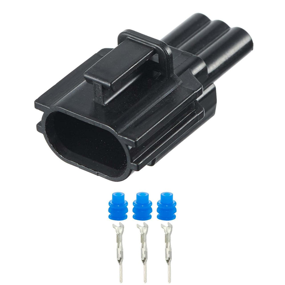 Роз'єм конектор 3-кон., Дат, Коленвала, YAZAKI Японія універс., Моторний відсік, Mitsubishi, Nissan Київ - фото 1