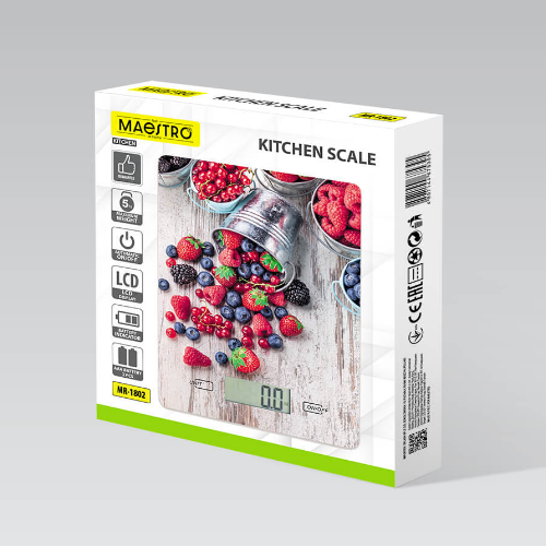 Ваги кухонні електронні MR-1802 Maestro Житомир - фото 4