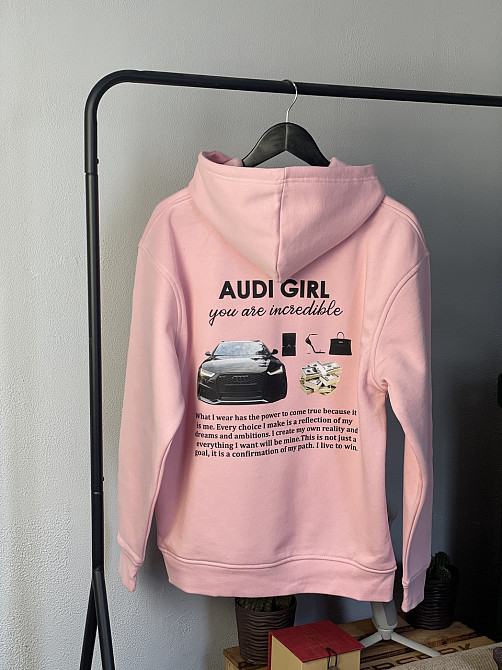 Худі жіноче “Audi Girl” з принтом Чернівці - фото 2