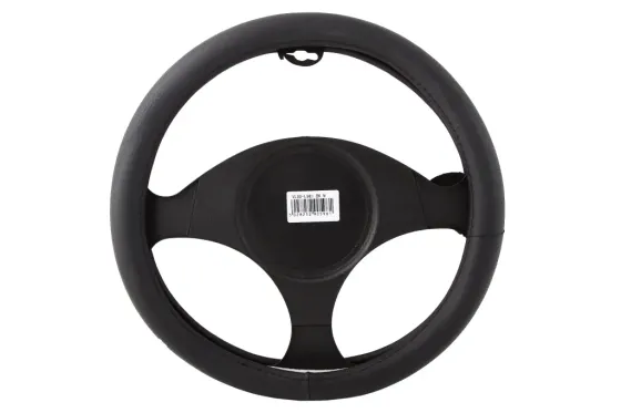 Оплітка на кермо шкіра M без запаху Voin L981-M чорний Вінниця