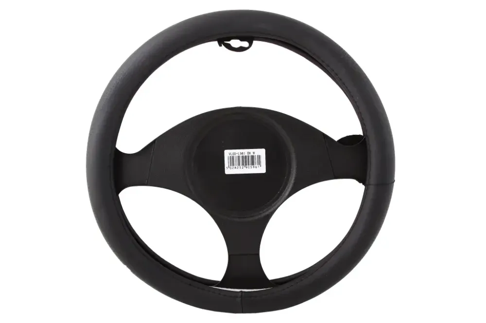 Оплітка на кермо шкіра M без запаху Voin L981-M чорний Вінниця - фото 2