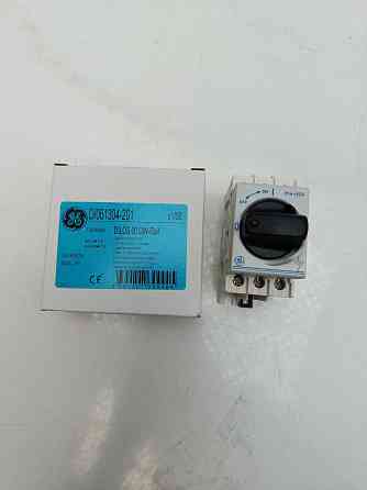 Вимикач навантаження (рубильник) General Electric Dilos 00 DIN-Rail 40A 3P (Артикул 730990) — 1 шт Луцьк