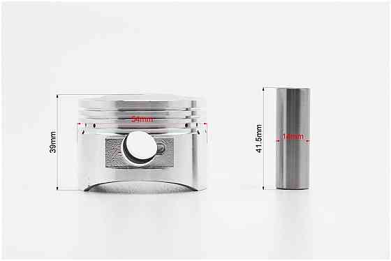 Поршень к-кт 125cc 54мм STD (палець 14мм, висота поршня 39мм), від 3шт -8% Київ