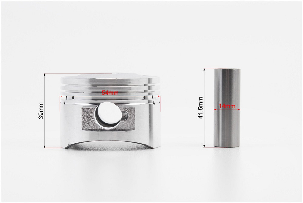 Поршень к-кт 125cc 54мм STD (палець 14мм, висота поршня 39мм), від 3шт -8% Киев - изображение 3