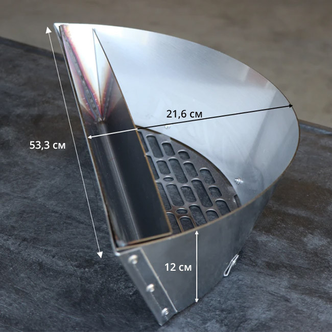 Корзина для копчения Slow and Sear Deluxe SnS для грилей 57 см (SNS-TWO) Код: 009470 Ровно - изображение 5