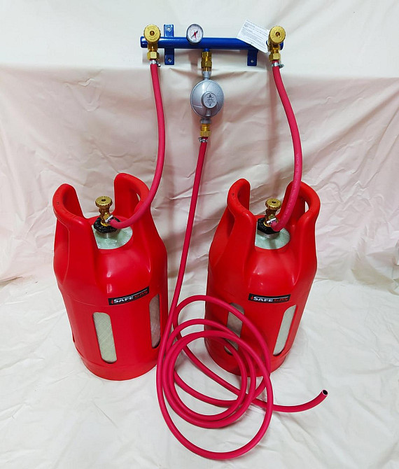 Рампа жорстка Gavagna ( Італія ) для підключення 2 балона в одну систему. Київ - фото 10