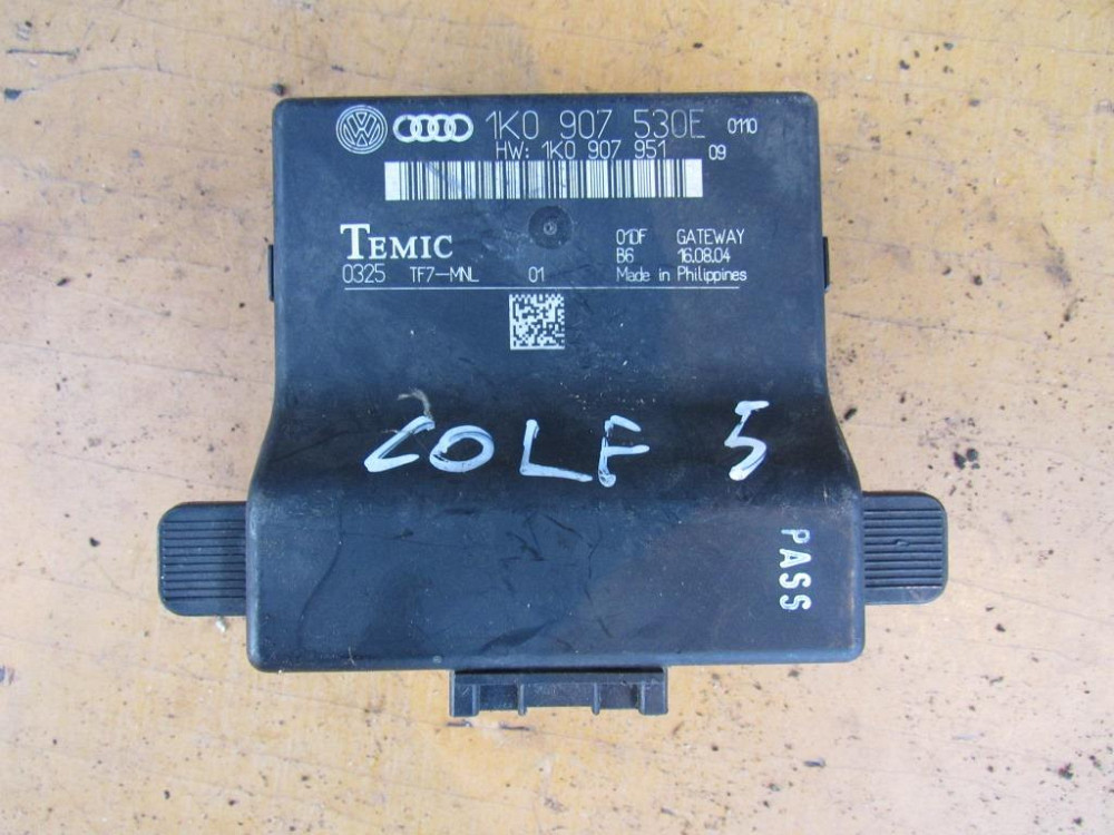 Блок комфорта VW Golf V 2003-2009 (1K0907530E) Ковель - изображение 1