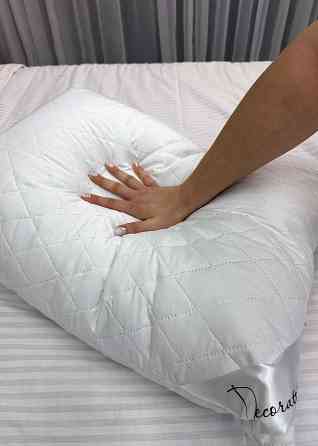 Подушка для сну гіпоалергенна Decorator Ultra Sonic 50x70х20 см, колір білий (84-123) Київ