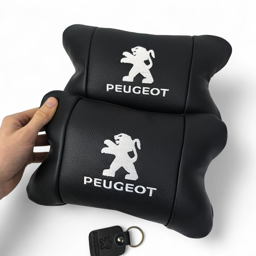 Автоподушки з логотипом Peugeot, Утримуюча подушка для шиї в автомобілі, Авто подушки в машину YR-12 Львів - фото 13