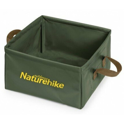 Ведро складное Naturehike Square bucket 13л Army Green NH19SJ007 (6927595739068) Винница - изображение 1