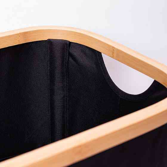 Yiwu Органайзер для зберігання речей 38×26×18 (см) з бамбуковою рамою 8 (л) HP-41-20 Коломыя