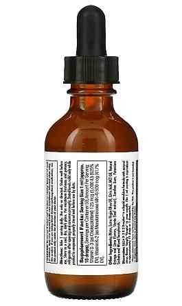 Вітаміни Д3 та K2 (Vitamin D-3 K-2) 5000 МО/500 мкг 59 мл із цитрусовим смаком Київ