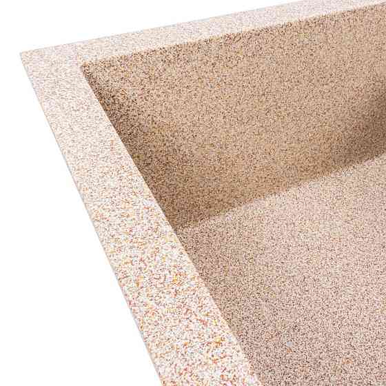 Гранітна мийка для кухні VALESO SOLID 7843 матова Карамель Коломыя