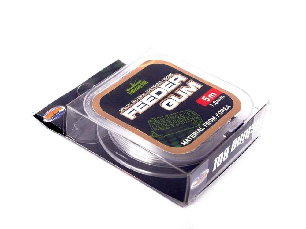 Фідерний амортизатор Feeder Gum, d=1,0мм, 5м, 63-00-10 ТМ FISHING ROI Київ - фото 1